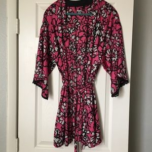 DKNY silk robe